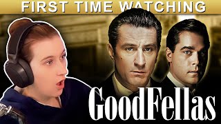 GOODFELLAS 1990  MOVIE REACTION  FIRST TIME WATCHING [upl. by Culhert]