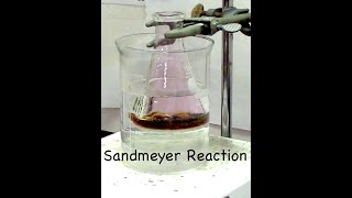 Sandmeyer reaction synthesis of 2Iodobenzoic acid [upl. by Nuriel]