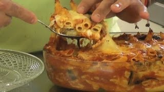 BAKED PASTA DISH PASTA AL FORNO  theitaliancookingclasscom [upl. by Zorah221]