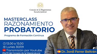 30092024  En vivo – Masterclass  Razonamiento Probatorio [upl. by Sax]