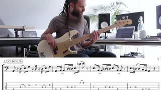 Pelota  Khruangbin Bass Transcription [upl. by Persis573]