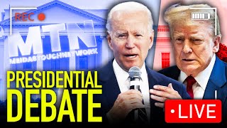 LIVE BIDEN V TRUMP  FIRST PRESIDENTIAL DEBATE OF 2024 [upl. by Funch]