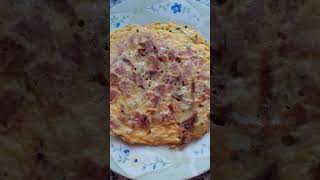 Hoy quotTortilla de jamón de Trevelez quot 👌🥚🧄🧅🍖 [upl. by Analem]