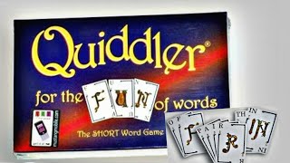 LETS PLAY QUIDDLER [upl. by Oiluj593]