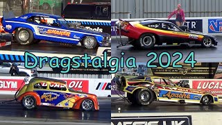 Dragstalgia Santa Pod 2024 Part 4 [upl. by Melesa413]