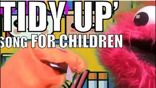 TIDY UP song for children by Ratty and Boo NEW and IMPROVED with Singalong Subtitles [upl. by O'Malley]