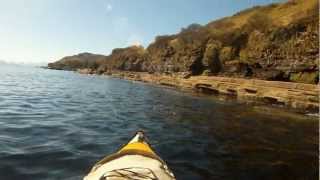 Leac Tressirnish Isle of Skye with Stearns Cordova inflatable kayak [upl. by Thill816]