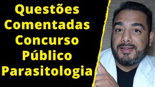 1 Questões Comentadas de Concurso Público Análises Clínicas  Parasitologia  Amebíase  Biomédico [upl. by Rovert]