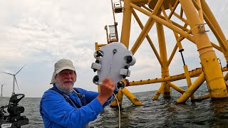 Underwater Drone Reveals What Windmills Do To Ocean Floor [upl. by Brandyn]