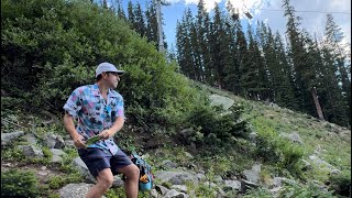 8124 Arapahoe Basin Disc Golf Round Highlights [upl. by Atteiram]