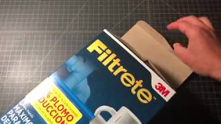 Filtrete Under Sink Water Filter Unboxing 3USMAXS01 [upl. by Aneetsirk212]