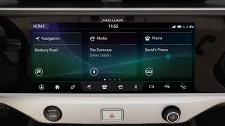 How to use Preconditioning and Timed Departure settings  Jaguar IPACE 19MY [upl. by Kendrick383]