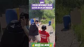 IDPA 👉 POLISH🇵🇱 NATIONALS 2024 ESP 🥈 place in DIV SHOOTING🎯 GLOCK 34 Most Accurate 🏅 [upl. by Huntingdon]