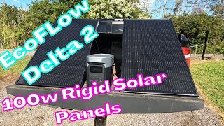 Unleashing EcoFlow Delta 2 Powerhouse with 2 100W Solar Panel [upl. by Edalb765]