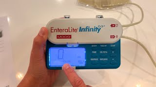 How to Use an Infinity EnteraLite Feeding Pump [upl. by Liponis]