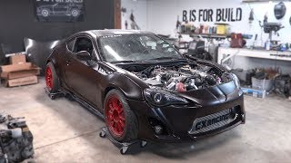 2JZ BRZ Pt 27  New Paint Who Dis [upl. by Aika]