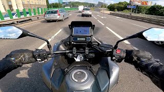 2023 Honda NT1100 DCT  POV Riding 4K video  Part 2 [upl. by Anaehs]