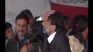 Hassan Sadiq in Bahawalnagar Peya Puchda Baqir Babey toun Amazing noha must watch [upl. by Hcelemile401]