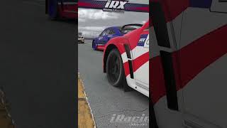 and there goes his tire iracingoffical motorsport foryou automobile autoracing iracingcrashes [upl. by Hooker]