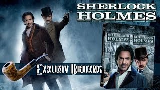 Sherlock Holmes amp Sherlock Holmes Spiel im Schatten Steelbook Bluray unboxing [upl. by Thant]