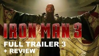 Iron Man 3 Official Trailer 2013  Trailer Review  HD PLUS [upl. by Mac]