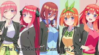 The Quintessential Quintuplets 2  Opening  Gotoubun no Katachi [upl. by Aihtnamas966]