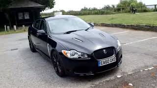 Jaguar XF R Supercharged 5 Litre Review [upl. by Noxin]