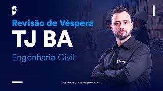 Revisão de Véspera TJ BA  Engenharia Civil  Prof Guilherme Venturim [upl. by Inattirb]