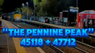 The Pennine Peak Passing Mytholmroyd 4K [upl. by Ecneret]