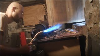 DIY High Temperature Propane Torch from plumbing parts [upl. by Ramed]