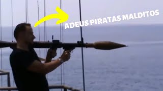 🔴15 BAZUCA NOS PIRATAS DA SOMALIA [upl. by Figge]