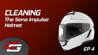 Cleaning The Interior Of The Sena Impulse Helmet [upl. by Takashi]