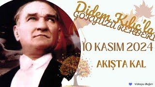 10 KASIM 2024💙AKIŞTA KAL💙Gökyüzü Rehberi [upl. by Naenaj16]