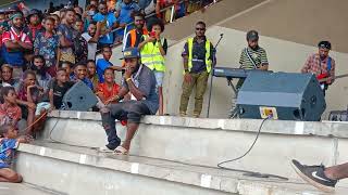 kande dwayne live performance at lae stadium kulung lewa [upl. by Siduhey]