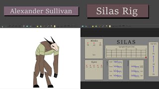 Harmony Character Rigging Reel Silas [upl. by Yrad356]