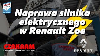 Wymiana łożysk głównych oraz naprawa silnika elektrycznego w Renault Zoe [upl. by Bergmann]