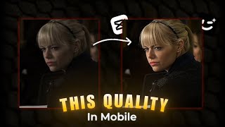 Topaz Like Quality Tutorial in Mobile  Fictic Editz [upl. by Aljan80]