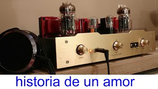 History of love customized 6C33CB SET dual mono integrated amp FLUXION A331 headphone amp [upl. by Krawczyk]