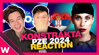 🇷🇸 Konstrakta  quotNovo Boljequot PZE24  Eurovision Serbia 2024 Reaction [upl. by Siver]