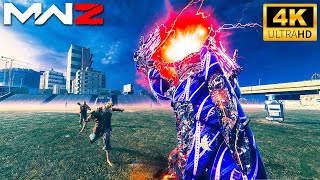 VR11  SCORCHER vs ALL BOSSES SOLO and ELDER SIGIL in MW3 Zombies 4K Gameplay No Commentary MWZ [upl. by Jethro159]