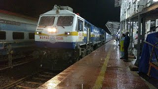 02198 Jabalpur  Coimbatore Special Entering Madgaon Junction Railway Station  Konkan Railways [upl. by Jed798]