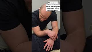 quotBoost Lumbar Activation and spasm release with Targeted Lower Back Trigger Point Massage Releasequot [upl. by Fasto]