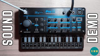 Behringer Pro Vs Mini synthesizer sound experiment demo [upl. by Nueoras882]