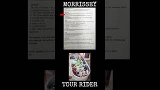 MORRISSEY Tour Rider 11 Morrisseys Breakfast [upl. by Nairbal]