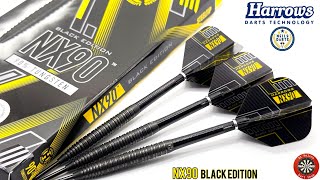 Harrows Darts NX90 Black Edition Review [upl. by Gherardo]