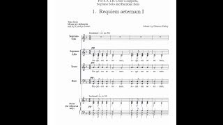 Eleanor Daley Requiem with sheet music [upl. by Shandeigh]