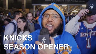 Knicks Season Opener  Sidetalk [upl. by Torre]