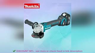 ✔️Makita 18V 125mm DGA404 Brushless Lithium Electric Angle Grinder Recha [upl. by Tay326]