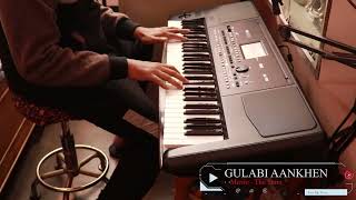 Gulabi Aankhen Jo Teri Dekhi  Piano covered by  Soumen Karmakar [upl. by Oironoh]