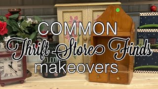 COMMON THRIFT STORE FINDS MAKEOVER [upl. by Leunam]